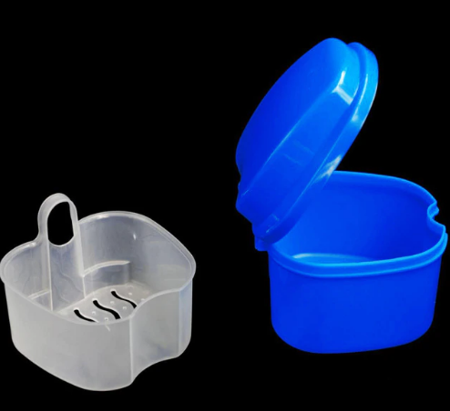 Dental False Teeth Storage Box